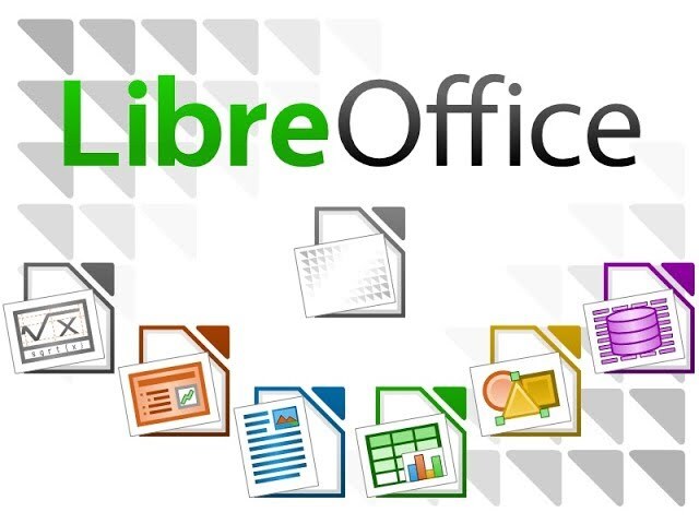 Libre office suite bestaande uit meerdere apps