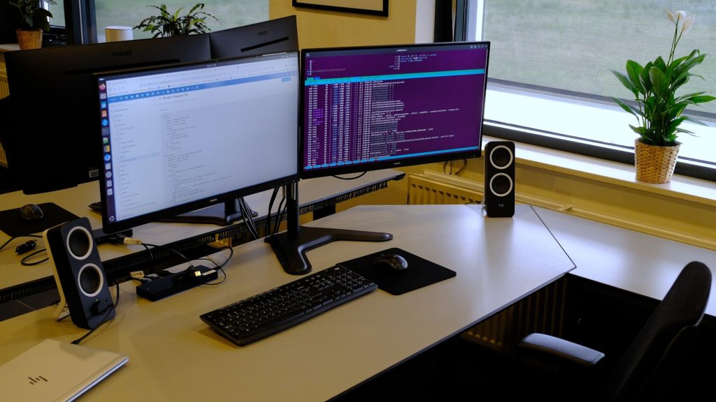 Werkplekken op kantoor van Anderszo