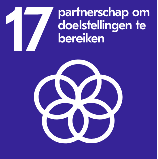 Icoon van SDG doelstelling 17